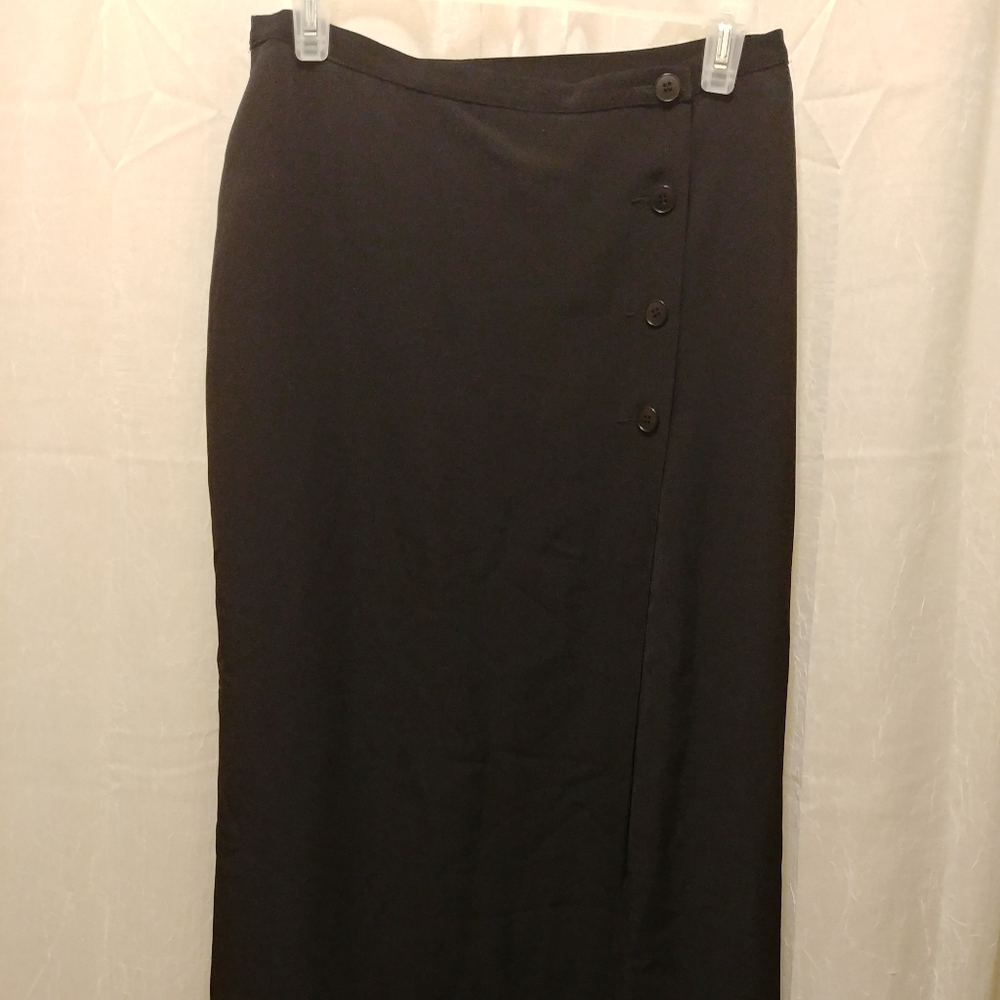 Agnes B long black skirt sz 44 euro